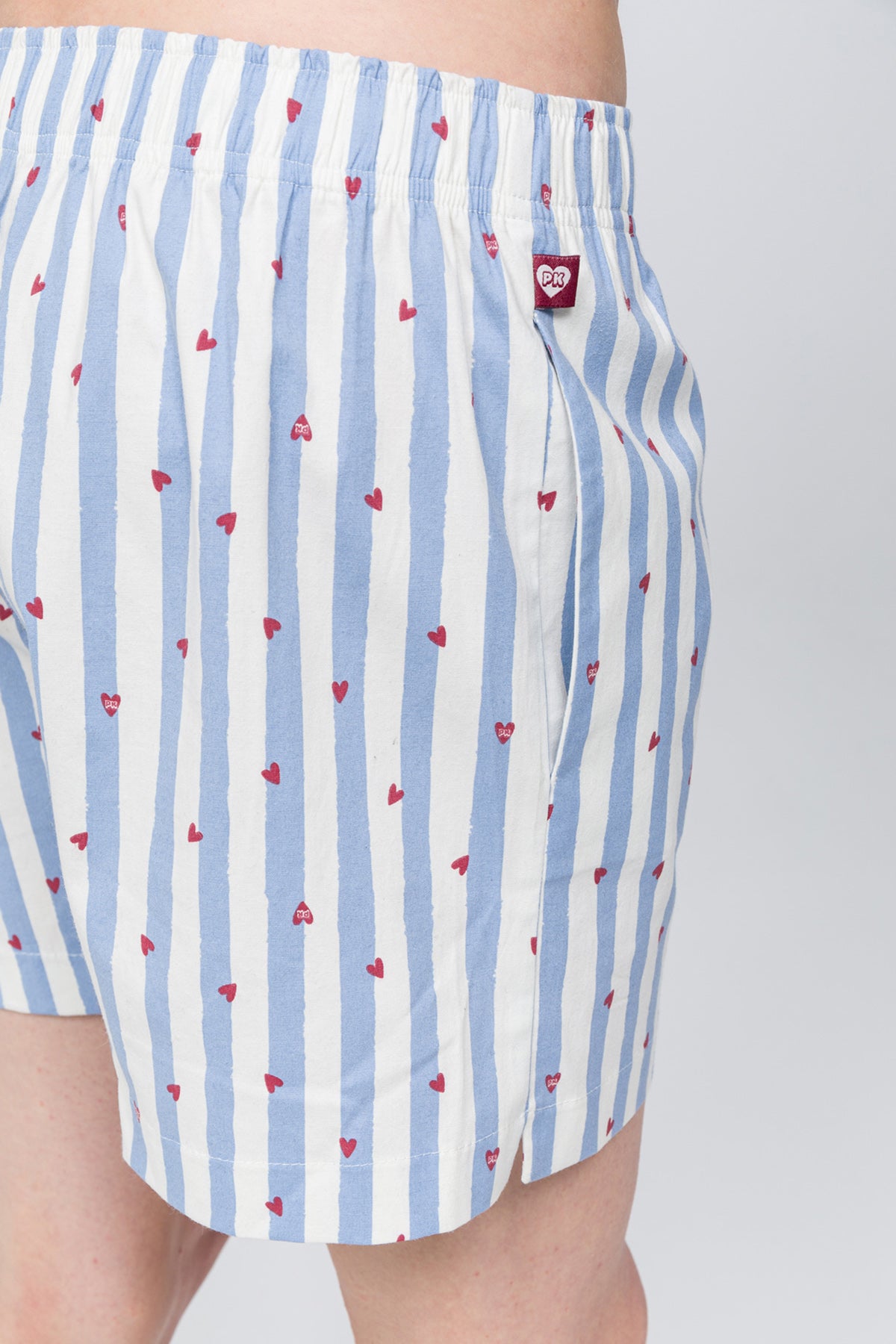 Erkek Ev Şort - Valentine Collection - Love on Line