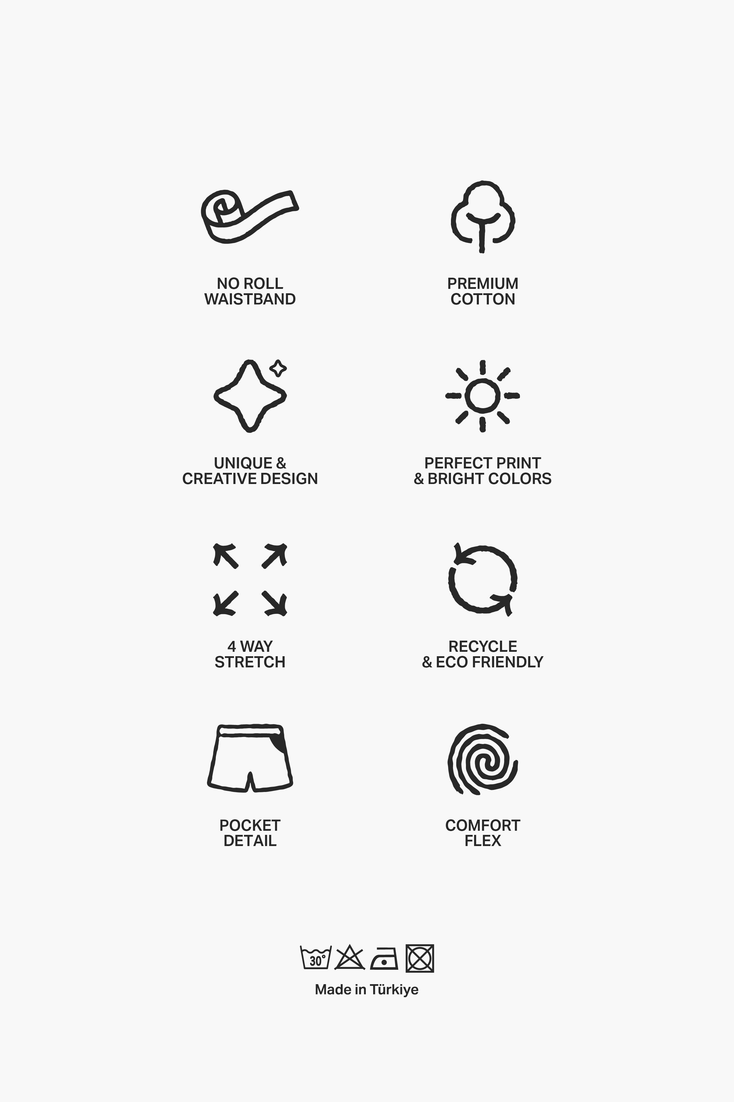 Erkek Ev Şort - Valentine Collection - Love on Line