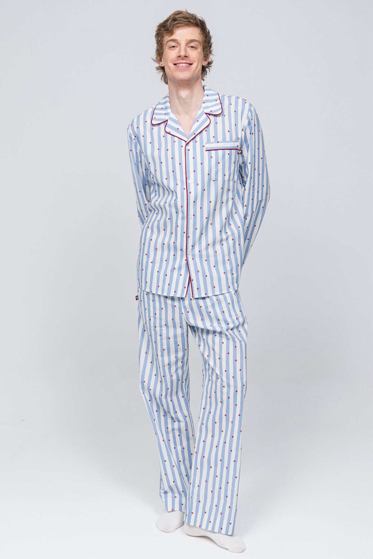 Erkek Pamuklu Pijama Altı - Love on Line