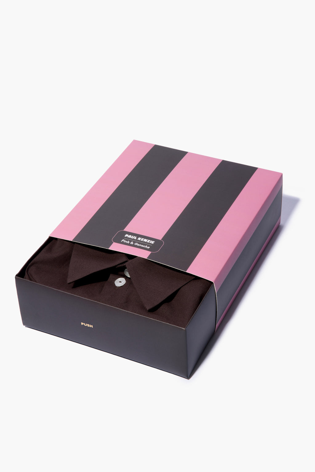 Erkek Pamuklu Pijama Üstü - Pink & Ganache