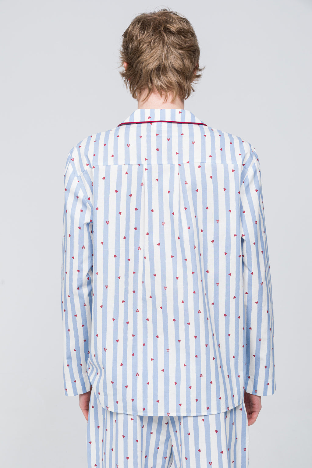 Erkek Pamuklu Pijama Üstü - Love on Line