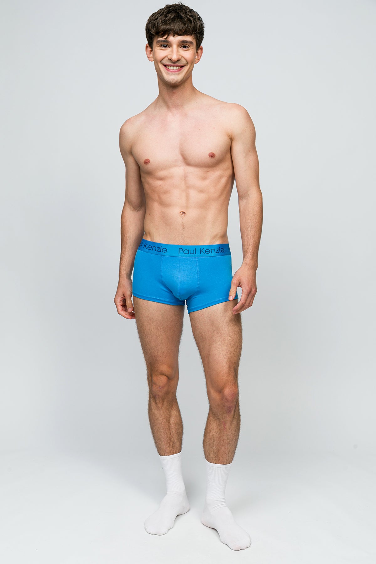 Erkek Trunk Boxer - Rainbow 4 Mavi