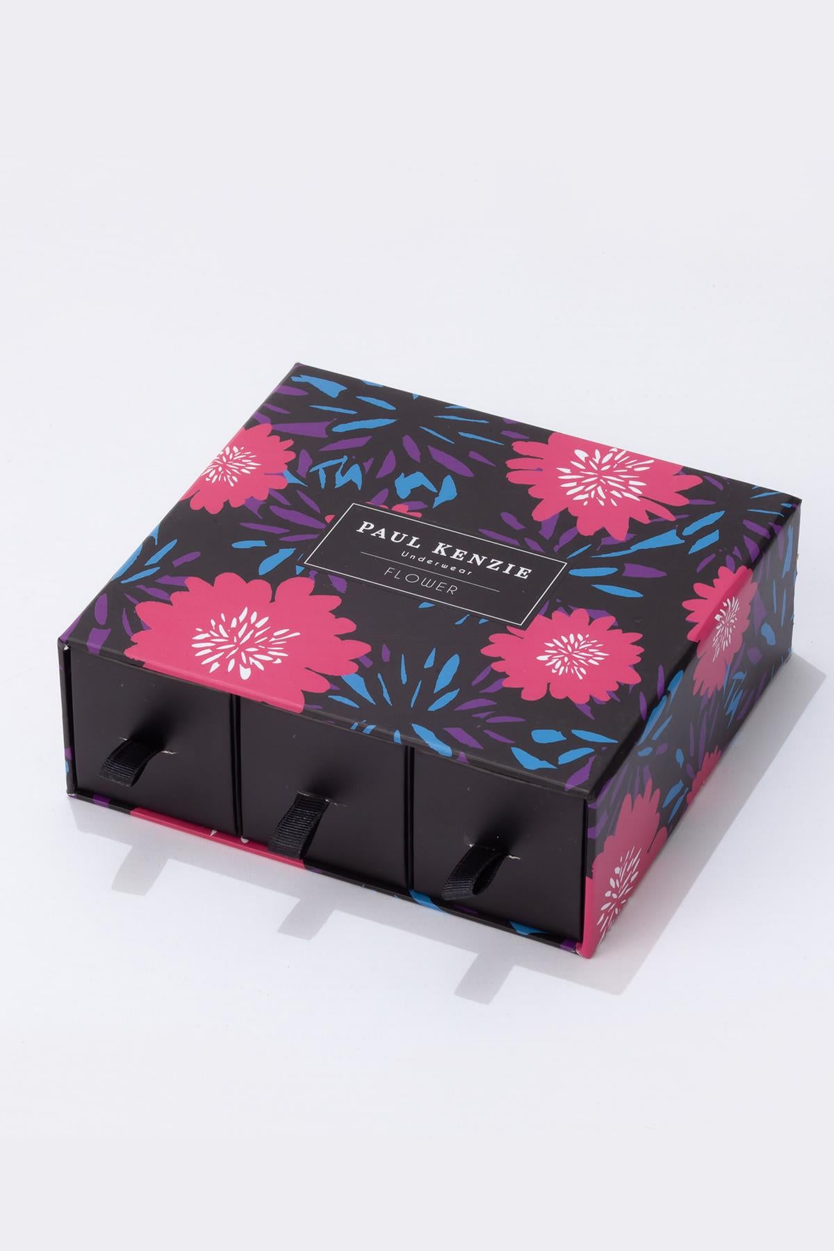 Comfort Flex 3'lü Erkek Boxer -Flower