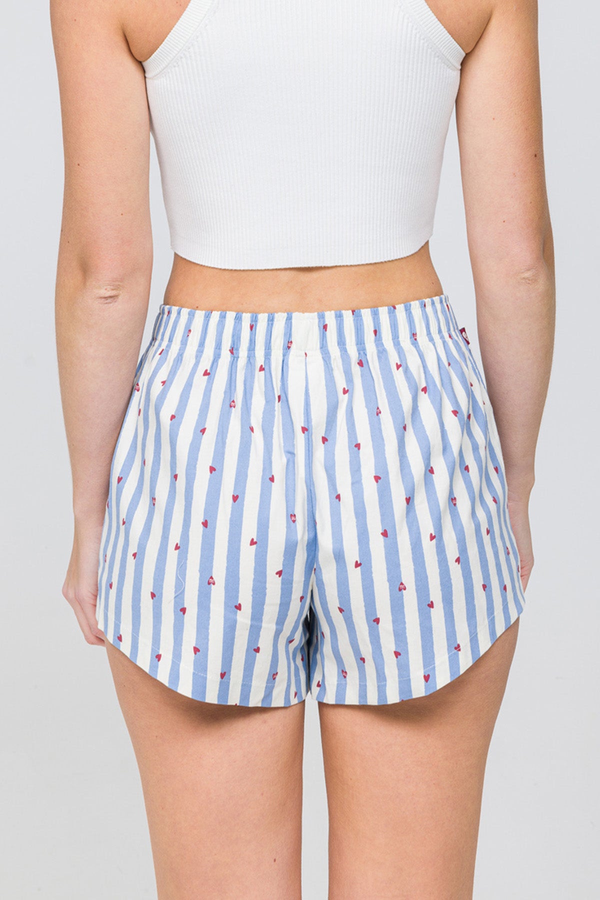 Kadın Ev Şort - Valentine Collection - Love on Line