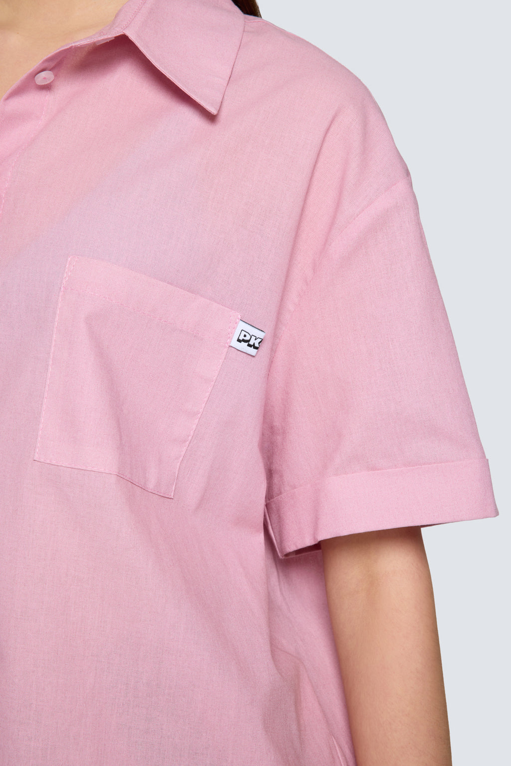 Kadın Pamuklu Pijama Üstü - Pink & Ganache