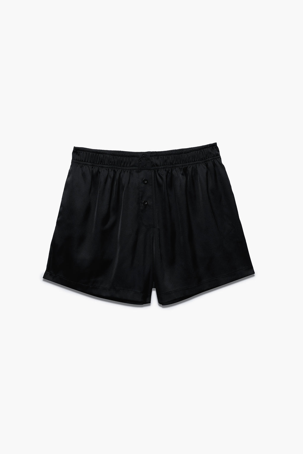 Kadın Saten Şort - Silky Black