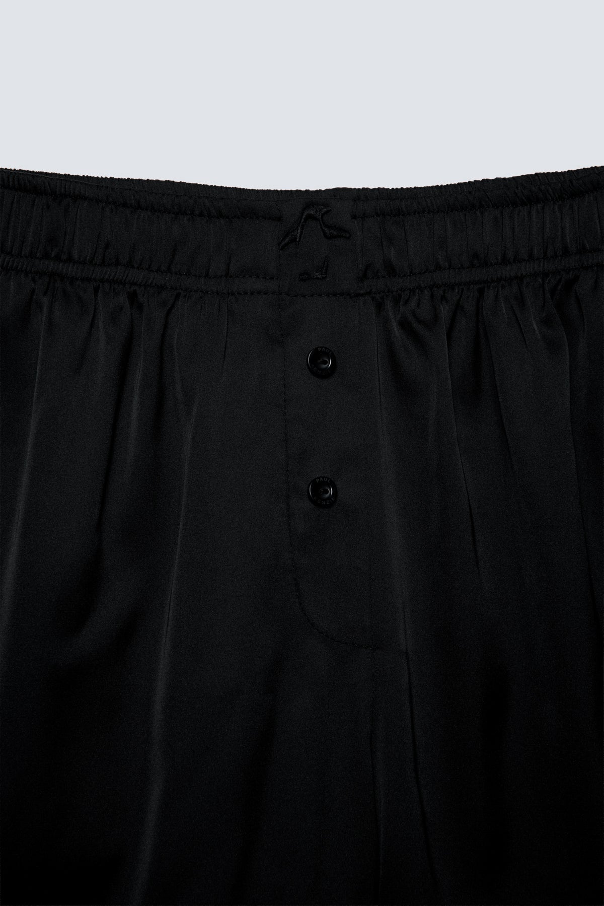 Kadın Saten Şort - Silky Black