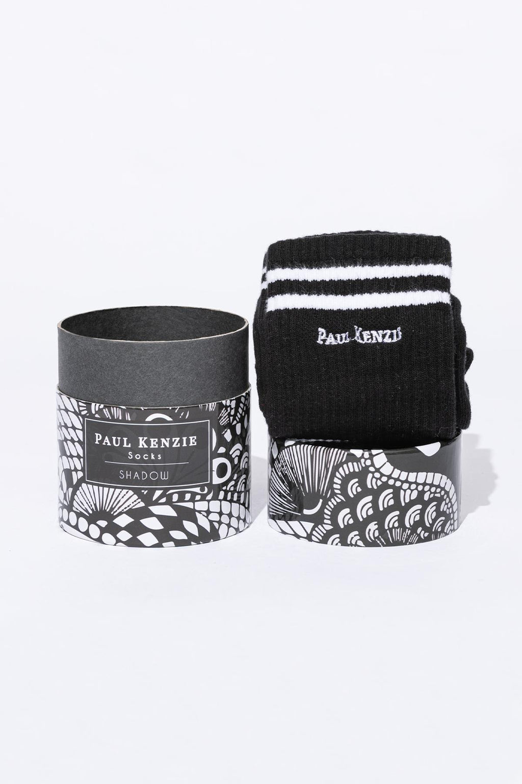 Unisex Nakışlı Uzun Çorap - Shadow
