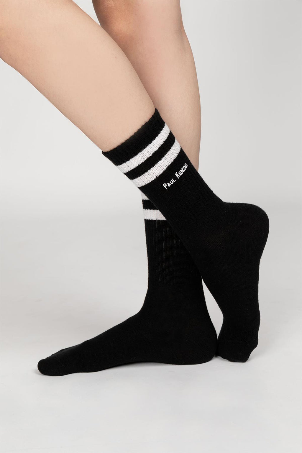 Unisex Nakışlı Uzun Çorap - Shadow