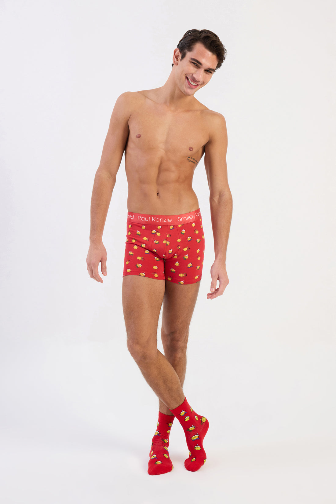 Paul Kenzie | SmileyWorld - Christmas Collection - Erkek Boxer 5