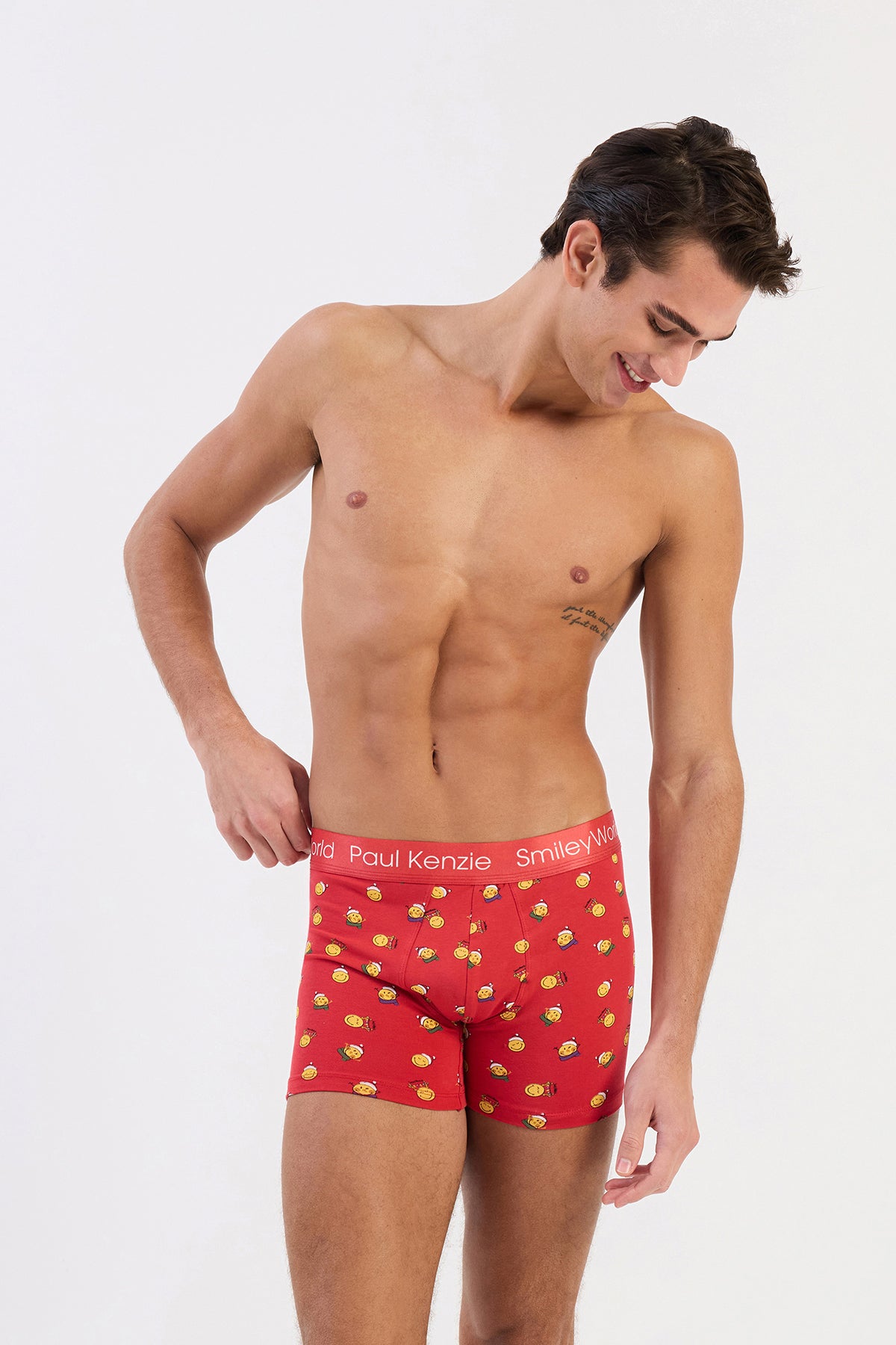Paul Kenzie | SmileyWorld - Christmas Collection - Erkek Boxer 5