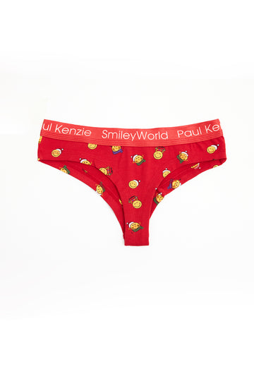 Paul Kenzie | SmileyWorld - Christmas Collection - Kadın Cheeky Külot 5