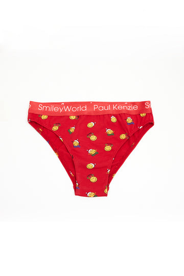 Paul Kenzie | SmileyWorld - Christmas Collection - Kadın Slip Külot 5