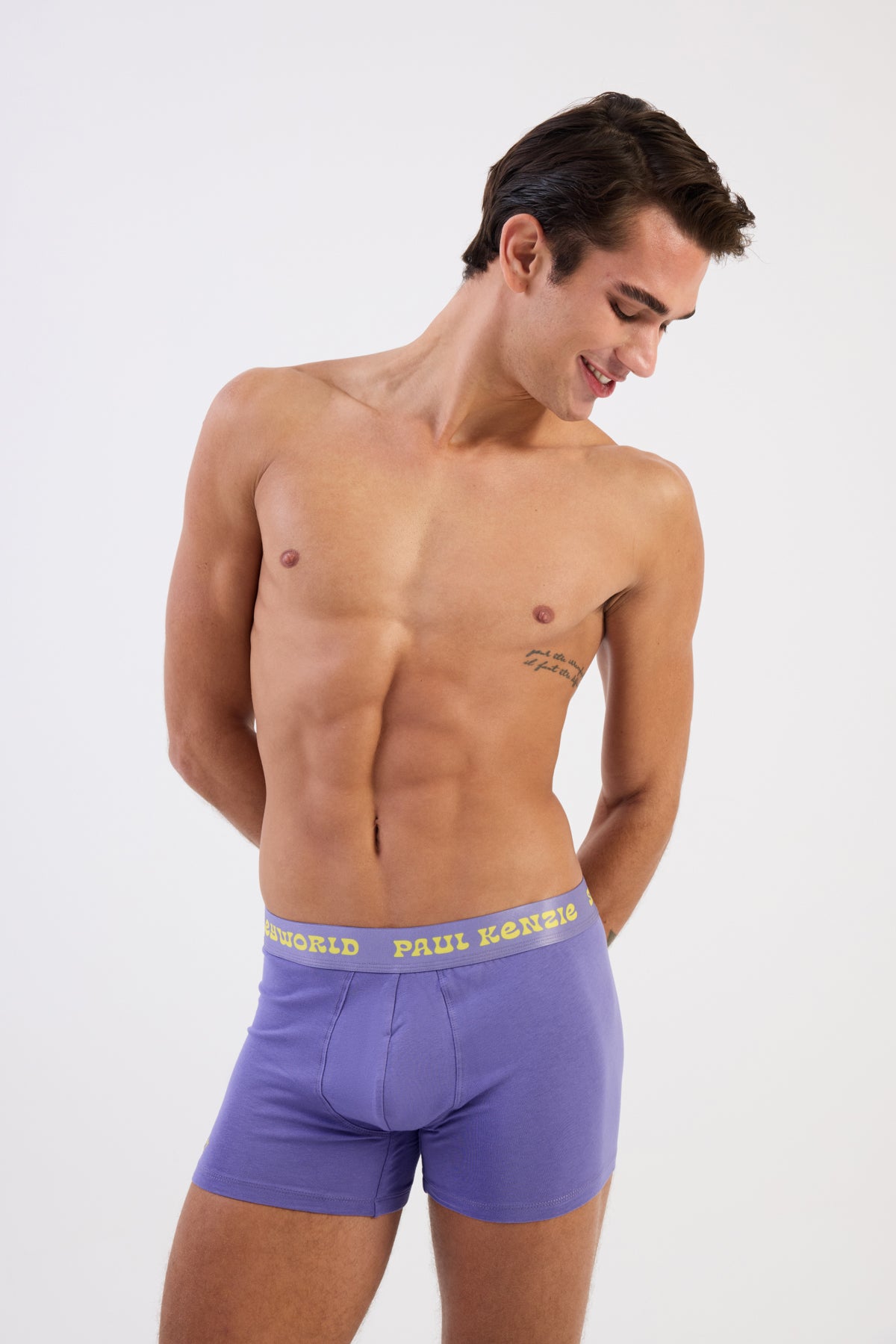 Paul Kenzie | SmileyWorld - 3'lü Erkek Boxer