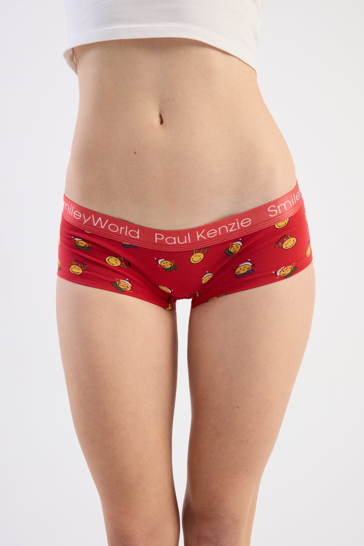 Paul Kenzie | SmileyWorld - Christmas Collection - Kadın Boyshort Külot 5