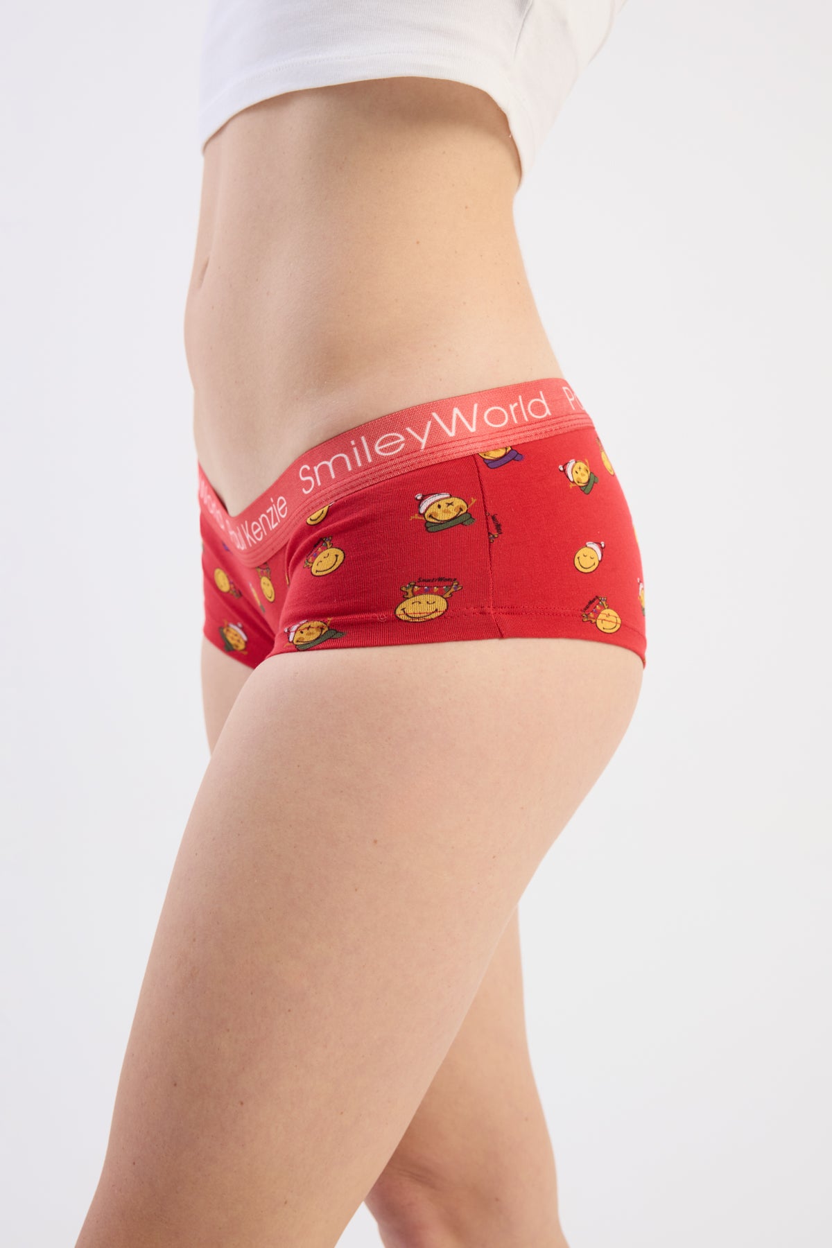 Paul Kenzie | SmileyWorld - Christmas Collection - Kadın Boyshort Külot 5