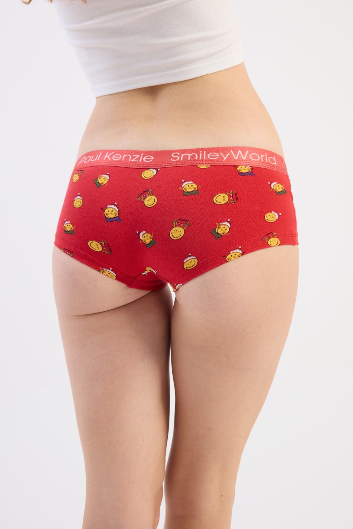 Paul Kenzie | SmileyWorld - Christmas Collection - Kadın Boyshort Külot 5