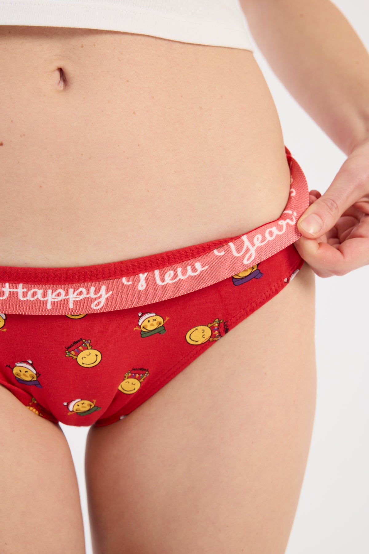 Paul Kenzie | SmileyWorld - Christmas Collection - Kadın Boyshort Külo