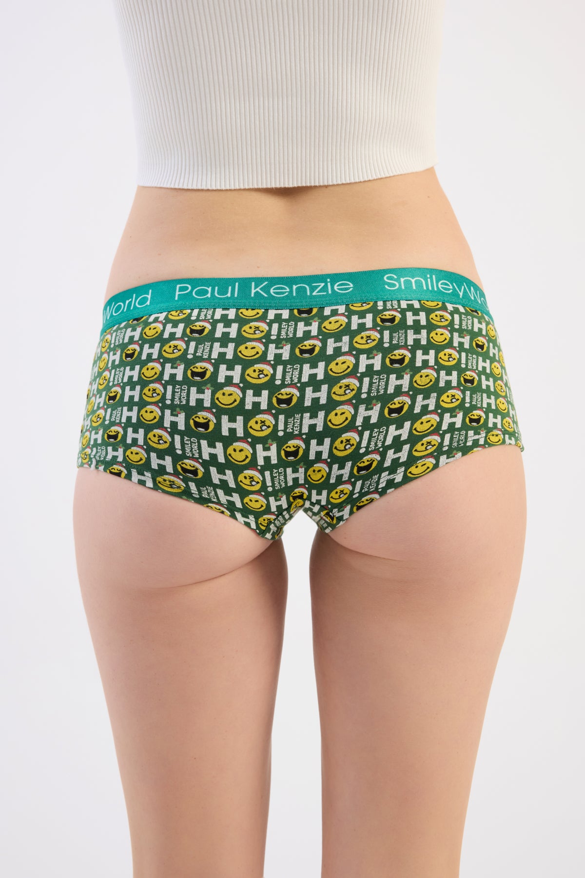 Paul Kenzie | SmileyWorld - Christmas Collection - Kadın Boyshort Külot 6