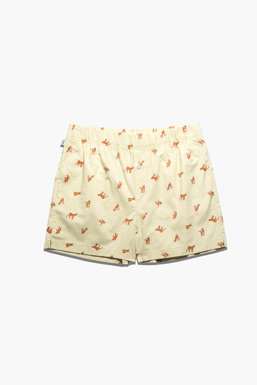 Paul Kenzie x Doğa Derneği - Desenli Erkek Ev Şort - Karakulak