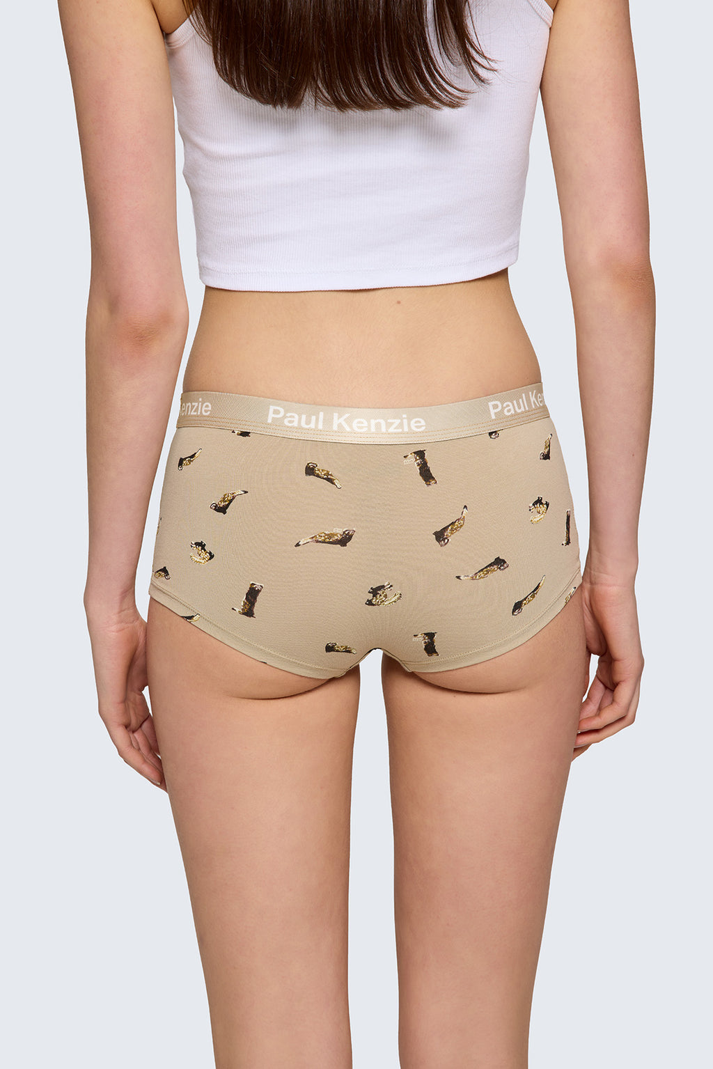 Paul Kenzie x Doğa Derneği Kadın Boyshort Külot - Alaca Sansar
