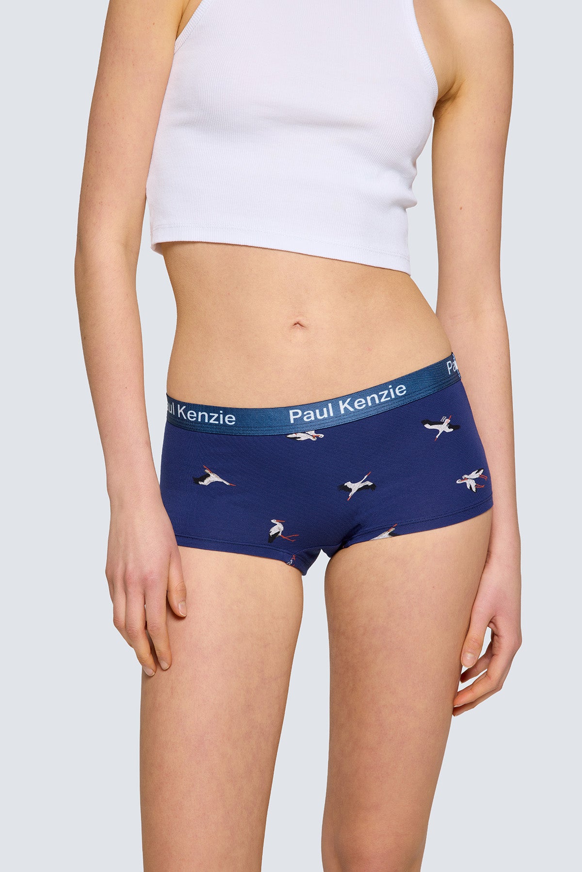 Paul Kenzie x Doğa Derneği Kadın Boyshort Külot - Leylek