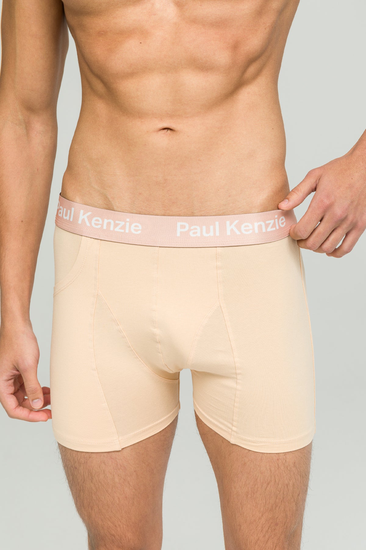 Paul Kenzie x Durex - Cepli Erkek Boxer - Nude