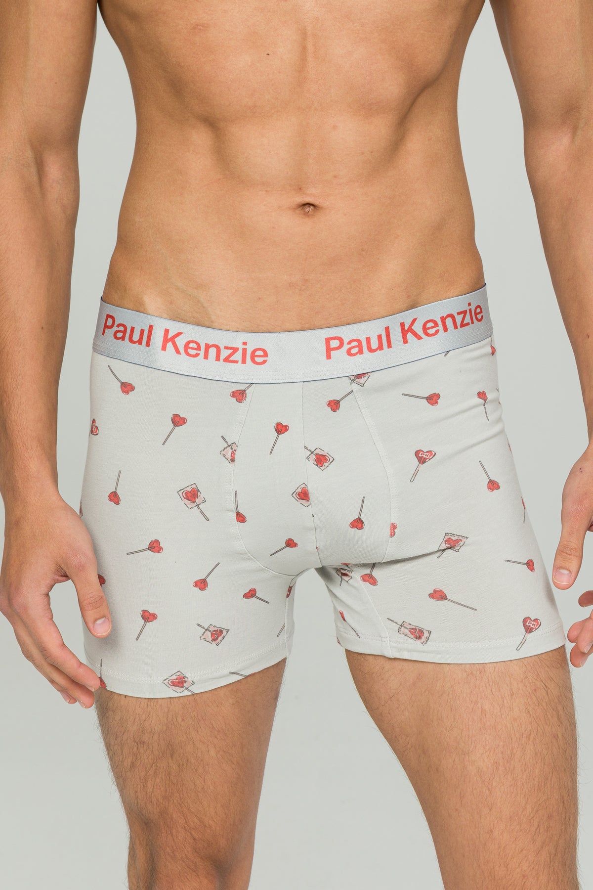 Paul Kenzie x Durex - Desenli Erkek Boxer - Lovepop