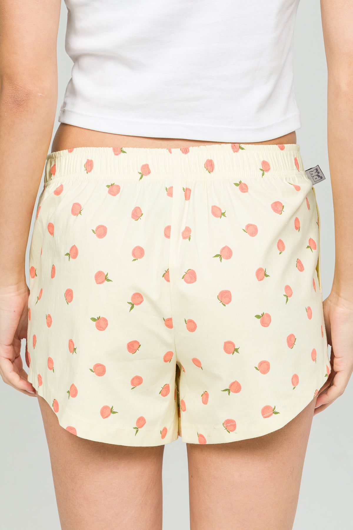 Paul Kenzie x Durex - Desenli Kadın Ev Şort - Peachy