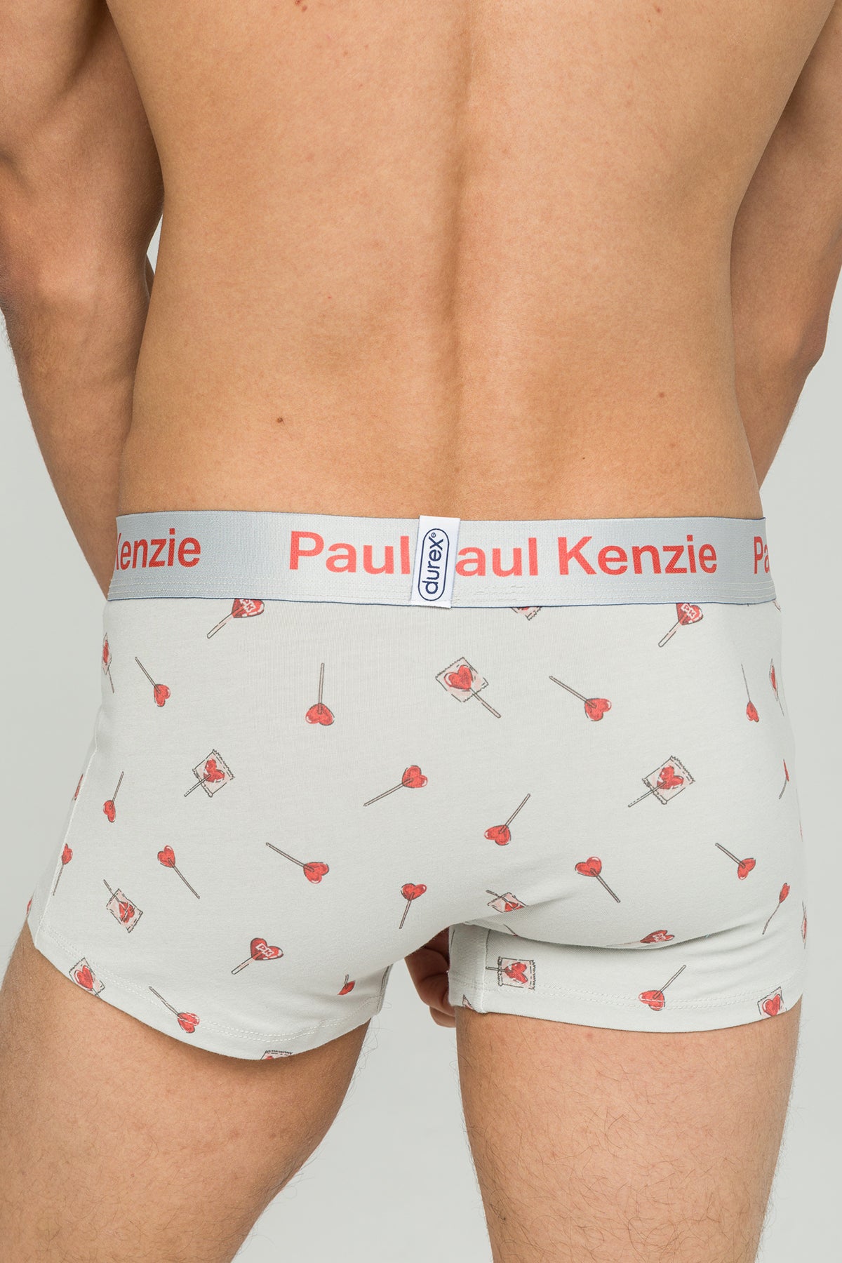 Paul Kenzie x Durex - Desenli Erkek Trunk Boxer - Lovepop