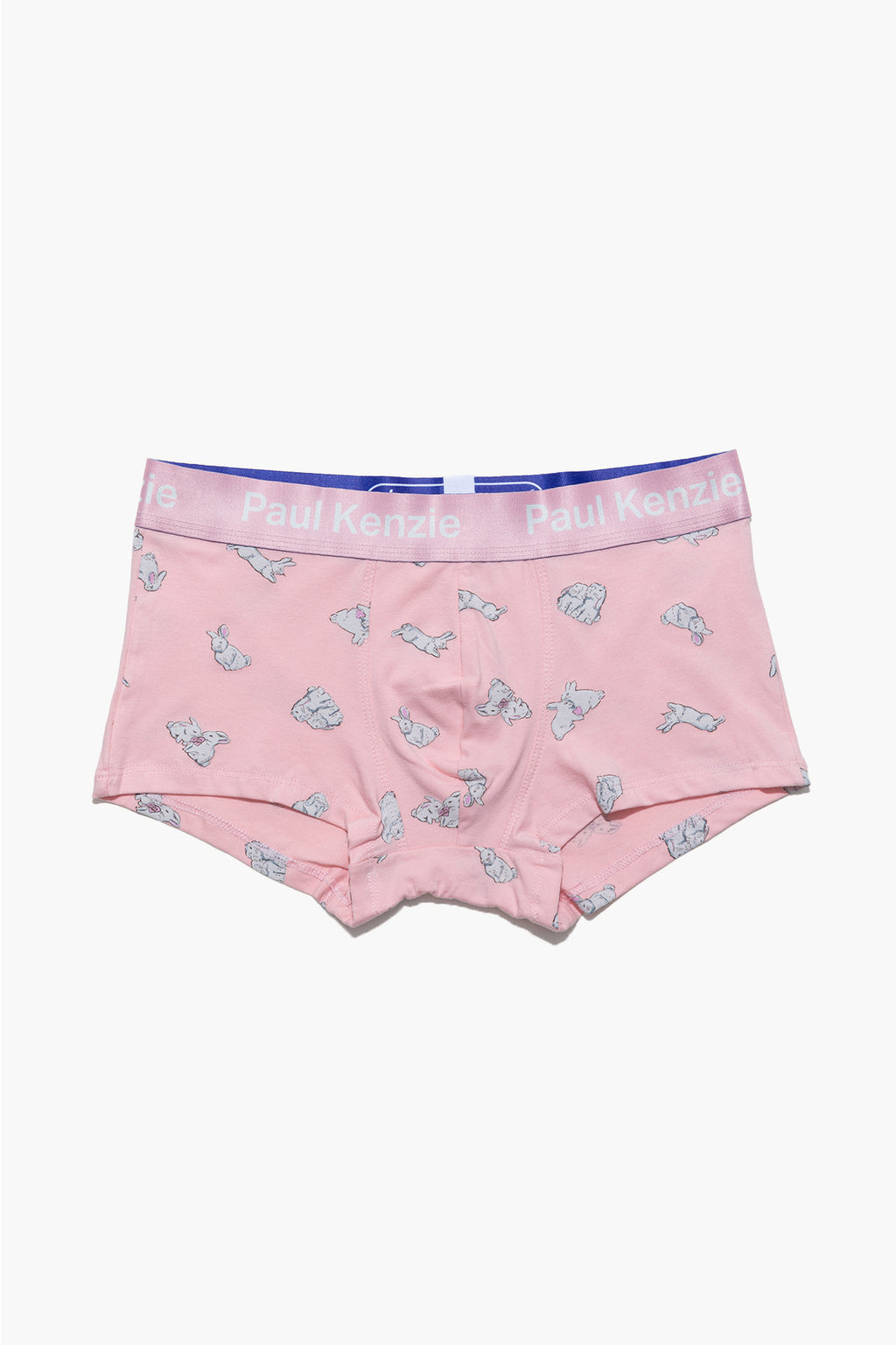 Paul Kenzie x Durex - Erkek Trunk Boxer - White Rabbit