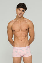 Paul Kenzie x Durex - Erkek Trunk Boxer - White Rabbit
