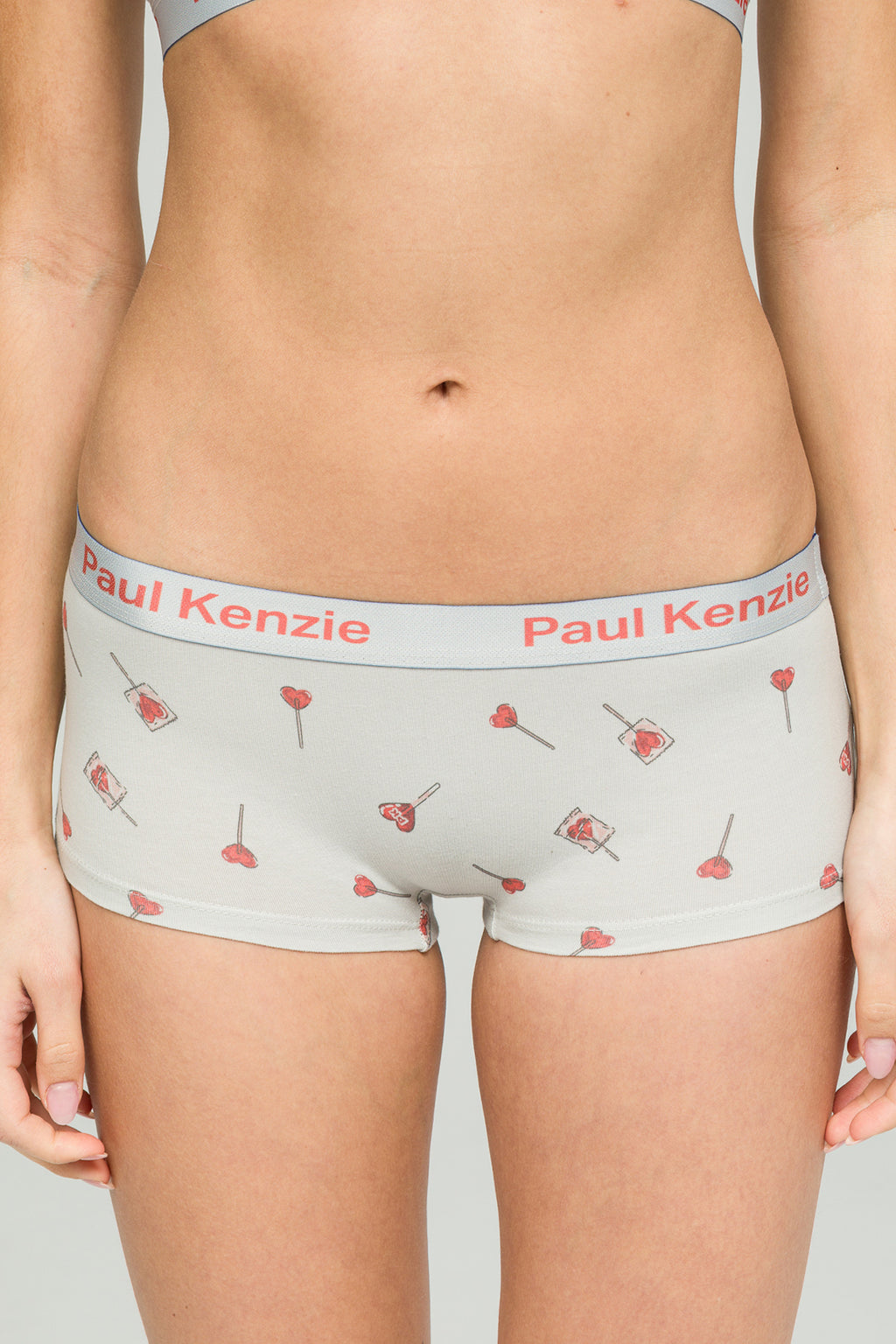 Paul Kenzie x Durex - Kadın Boyshort Külot - Lovepop
