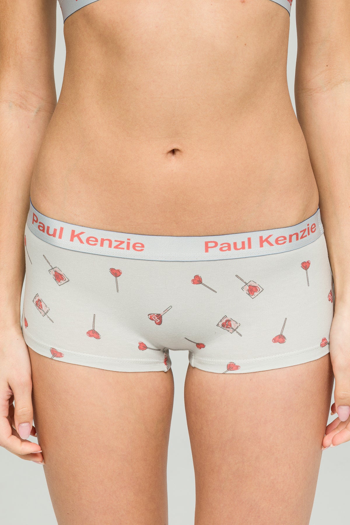 Paul Kenzie x Durex - Kadın Boyshort Külot - Lovepop