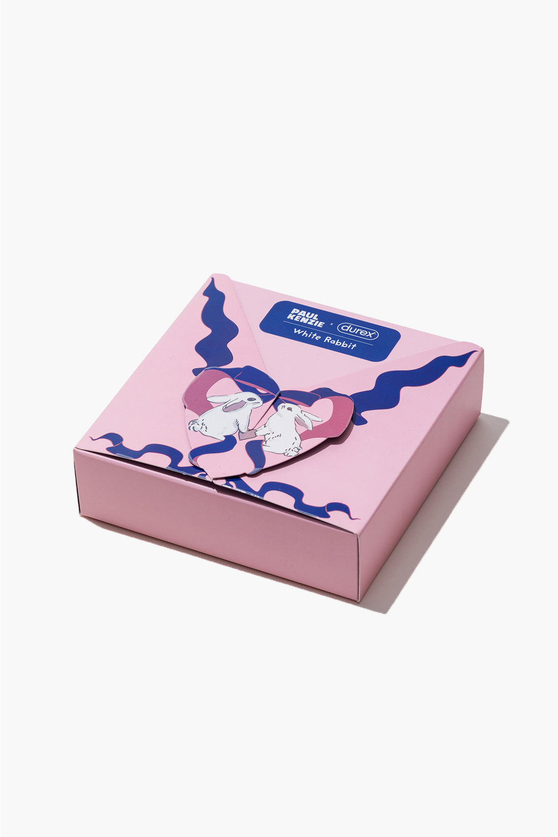 Paul Kenzie x Durex - Desenli Soket Çorap - White Rabbit