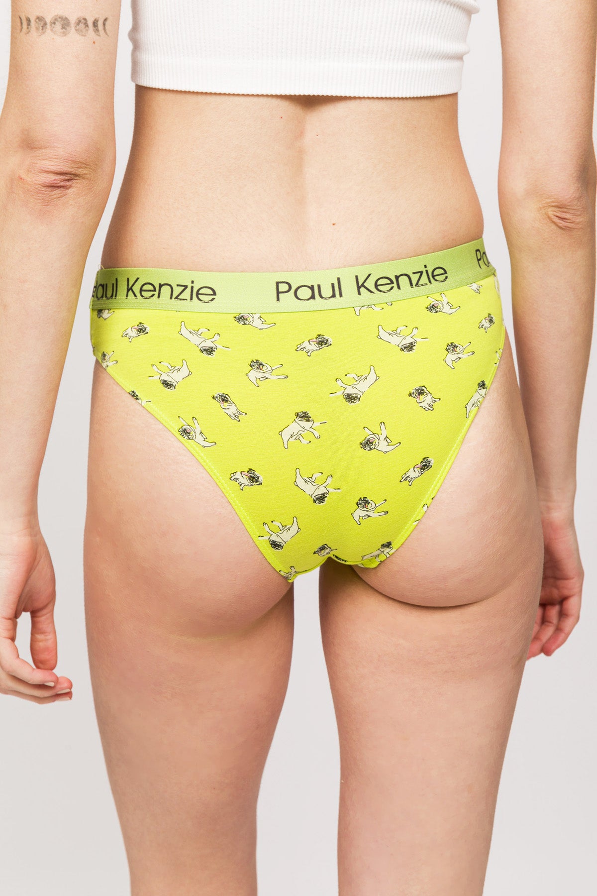 Paul Kenzie x Kurtaran Ev - Desenli Kadın Slip Külot - Dani