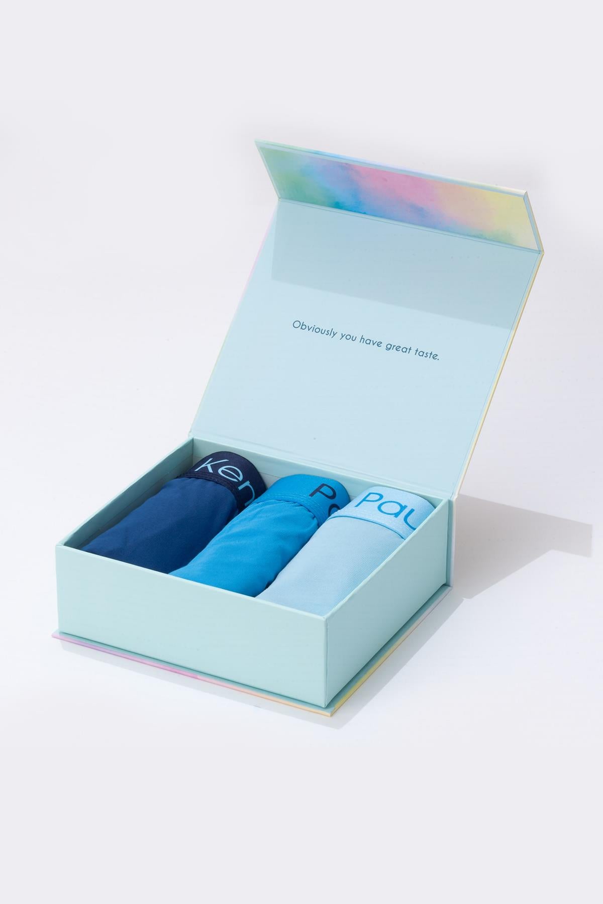 3'lü Erkek Boxer – Comfort Flex – Rainbow 4