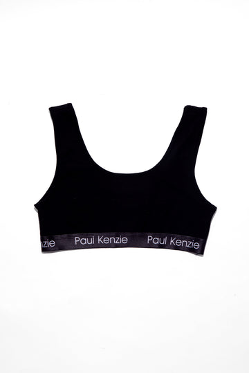 Siyah Spor Bralet - Blackish