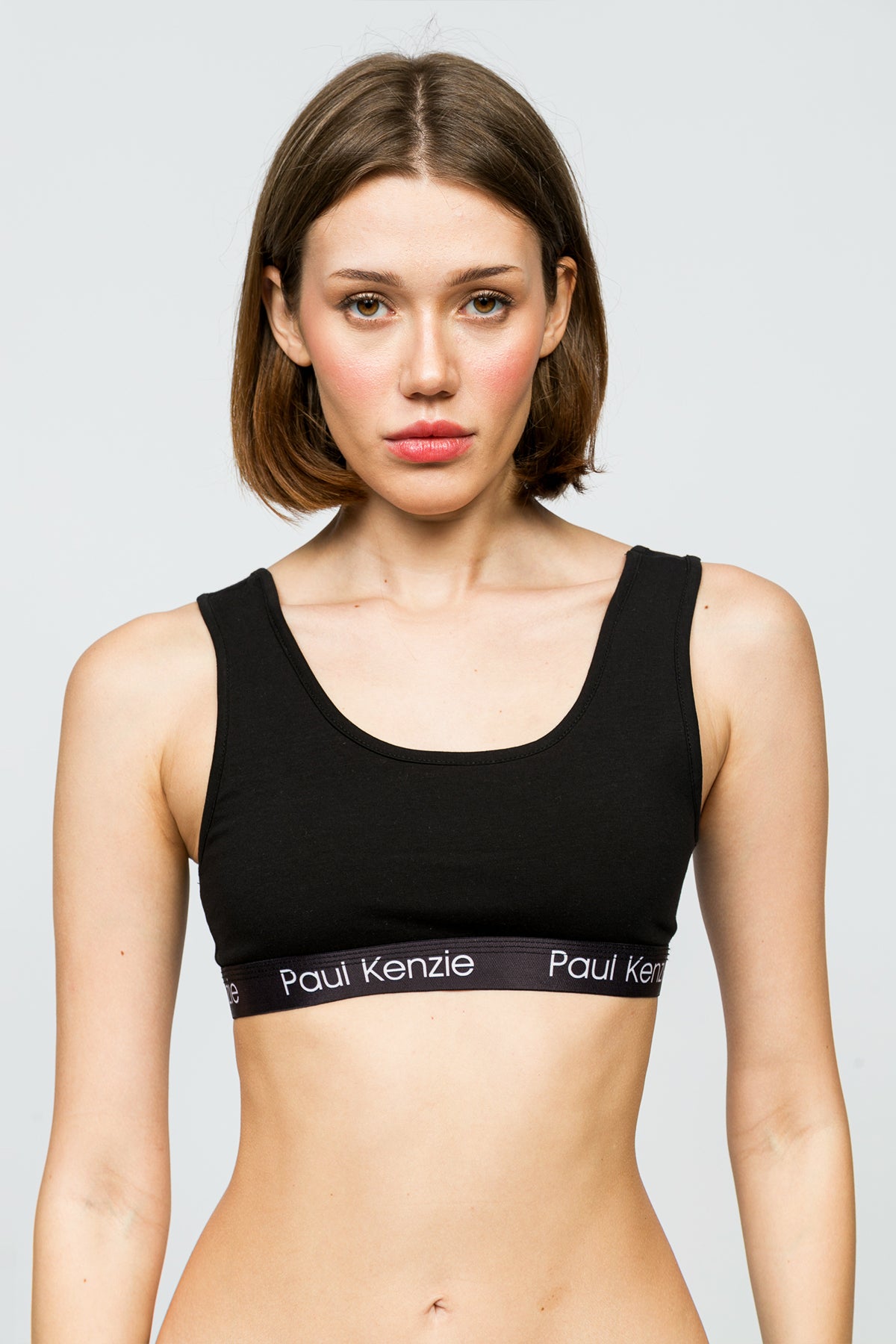 Siyah Spor Bralet - Blackish