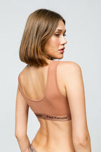 Spor Bralet - Mocha Mousse