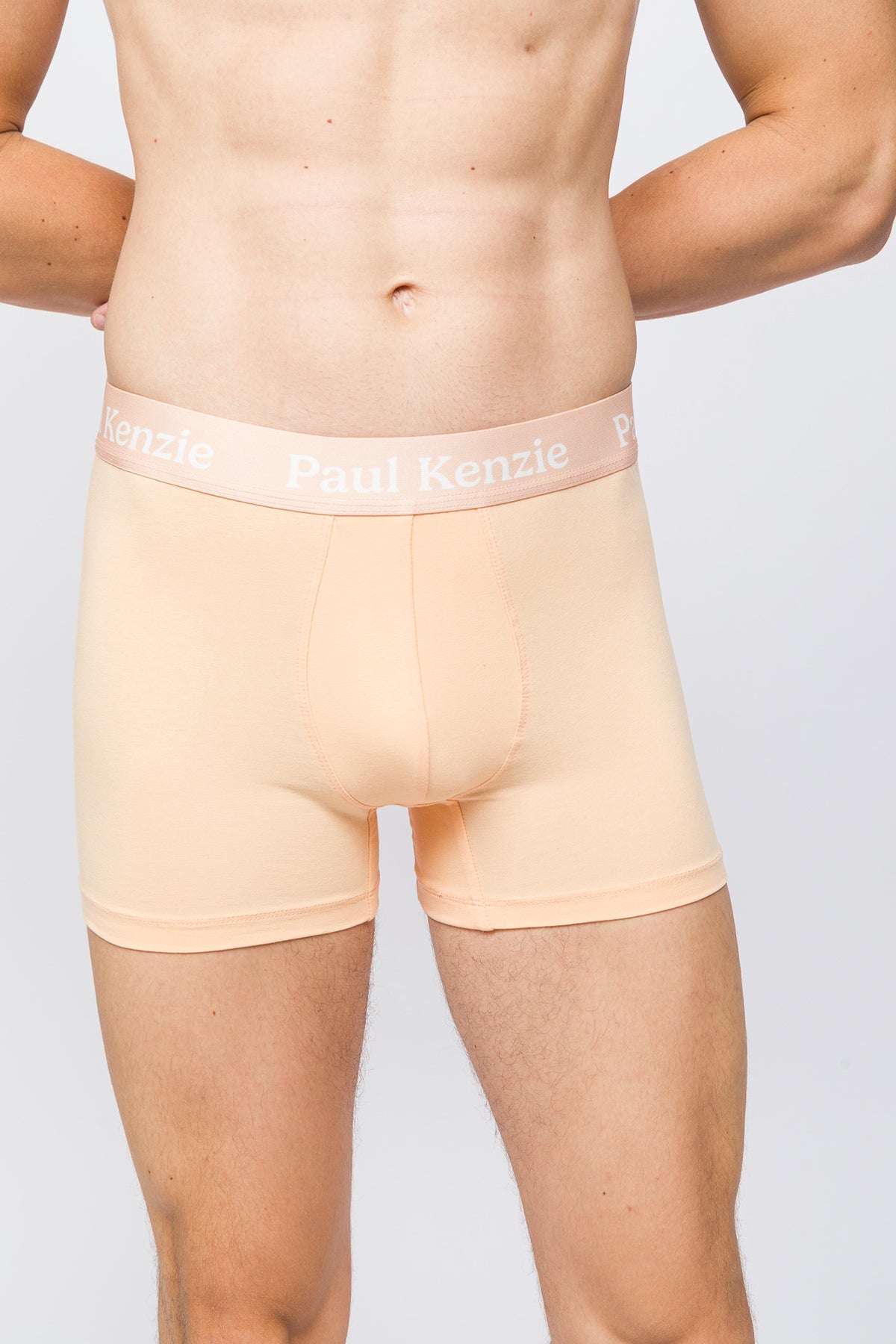 Tekli Erkek Boxer - Peach Fuzz