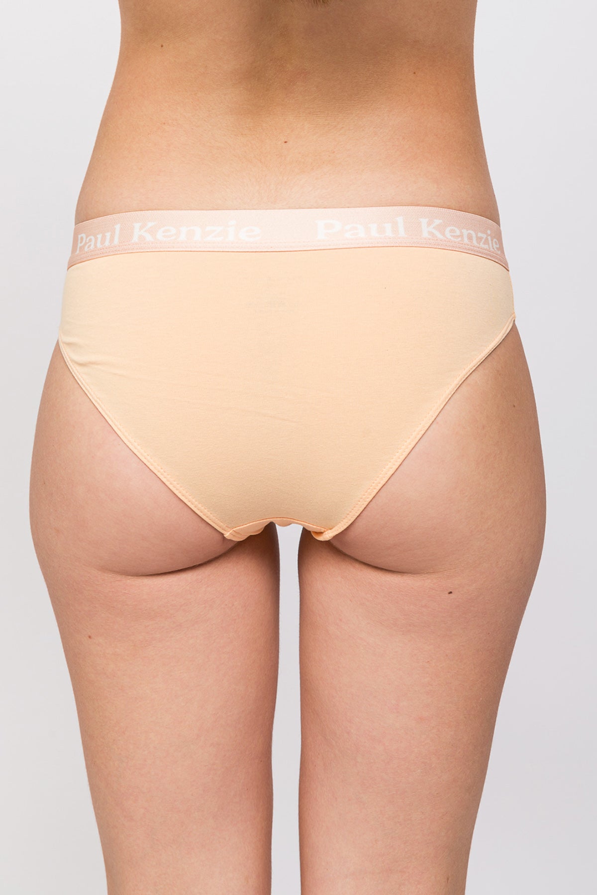 Tekli Kadın Slip Külot - Peach Fuzz