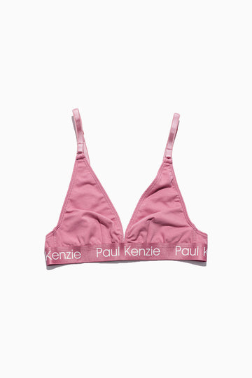 Triangle Spor Bralet - Rainbow 6 Pembe