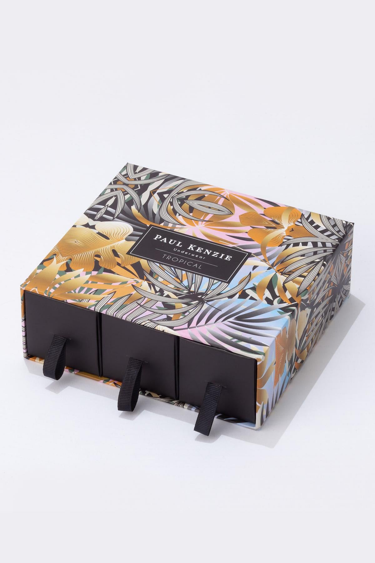 Comfort Flex 3'lü Erkek Boxer -Tropical