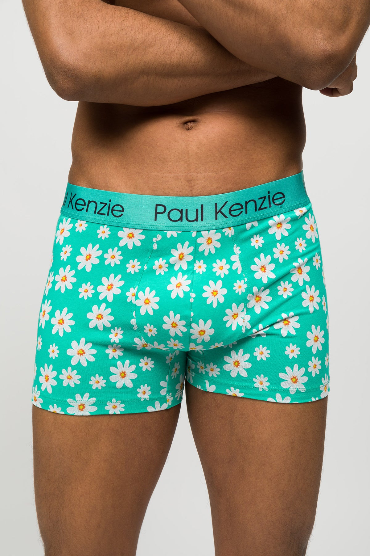 Desenli Erkek Boxer - Couple Collection Daisy