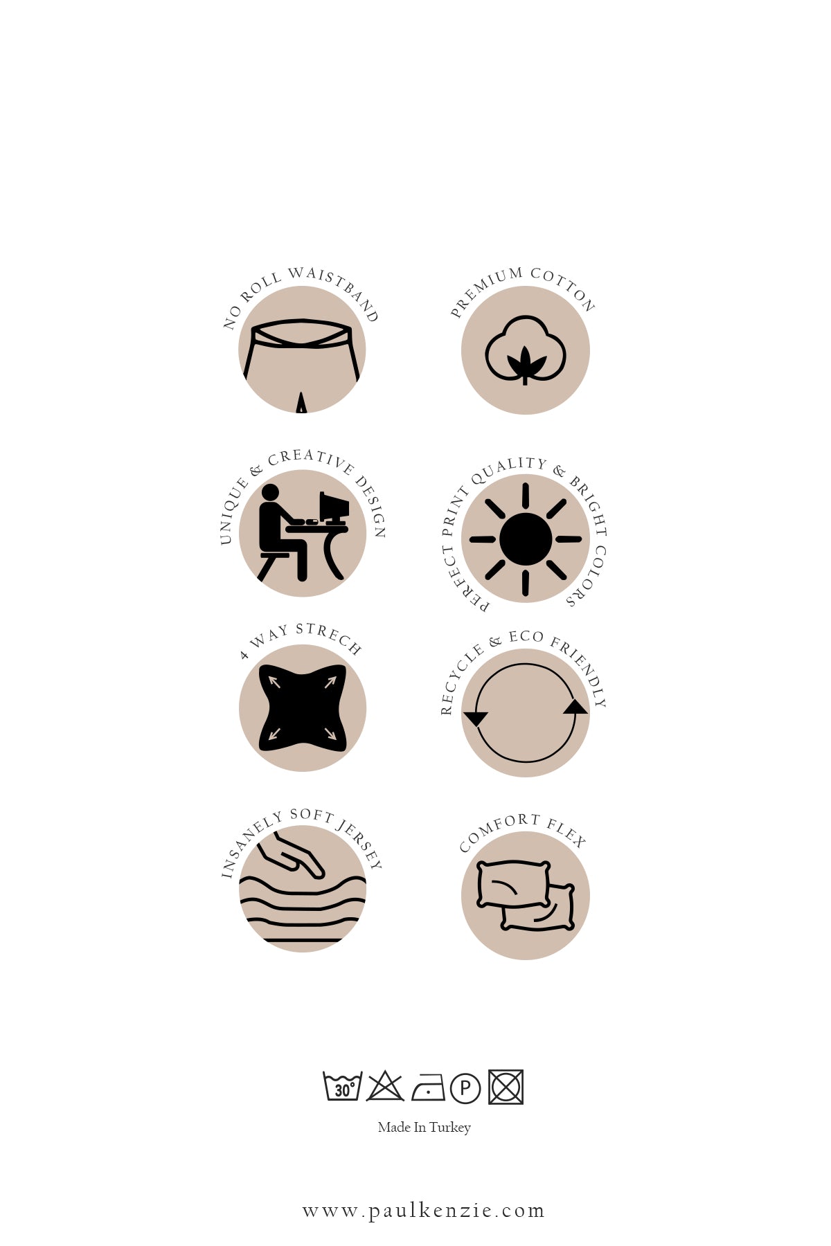 Desenli Erkek Boxer - Couple Collection Flovemingo