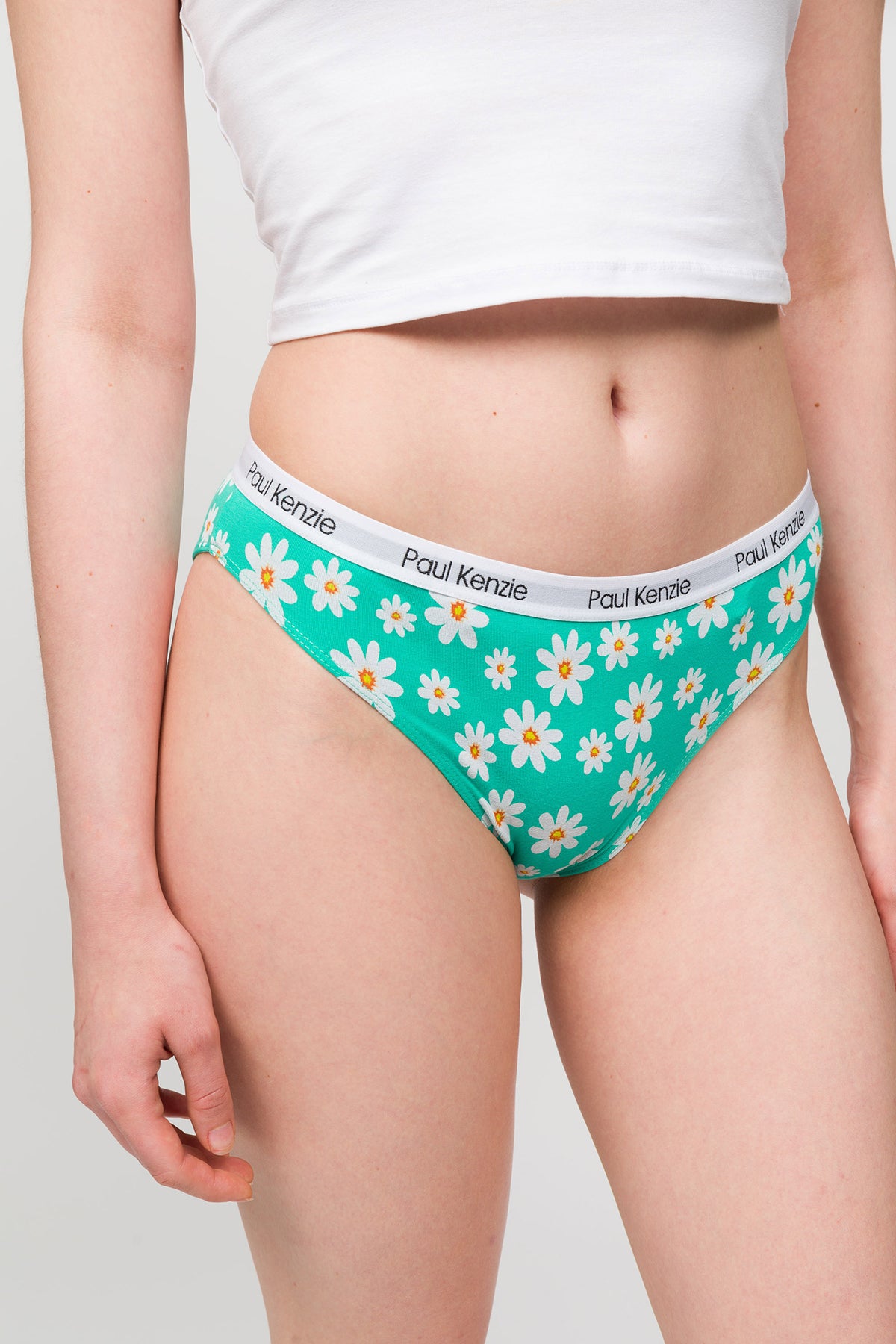 Desenli Kadın Slip Külot - Couple Collection Daisy