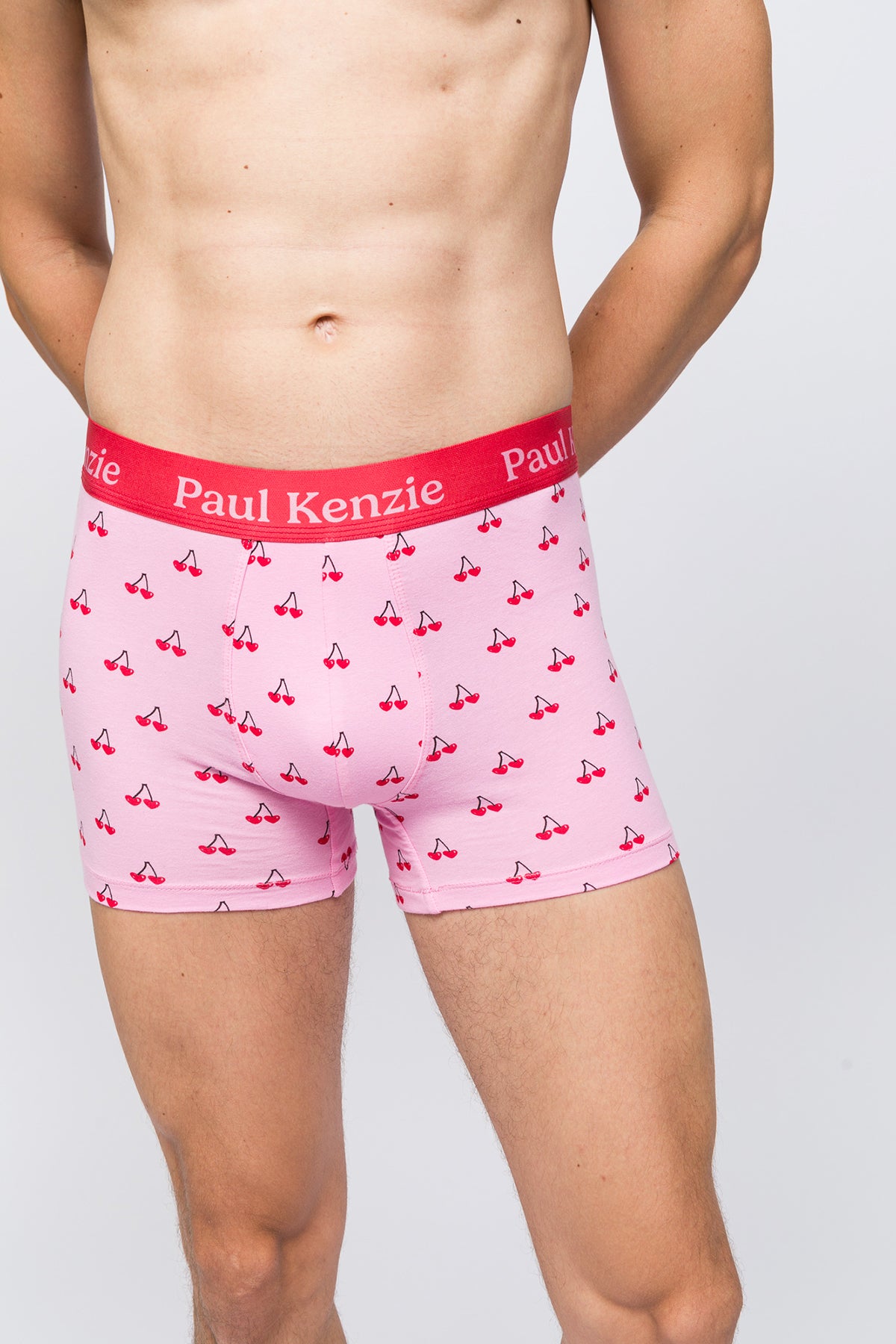 Valentine Collection - Erkek Boxer - Cherries On Top