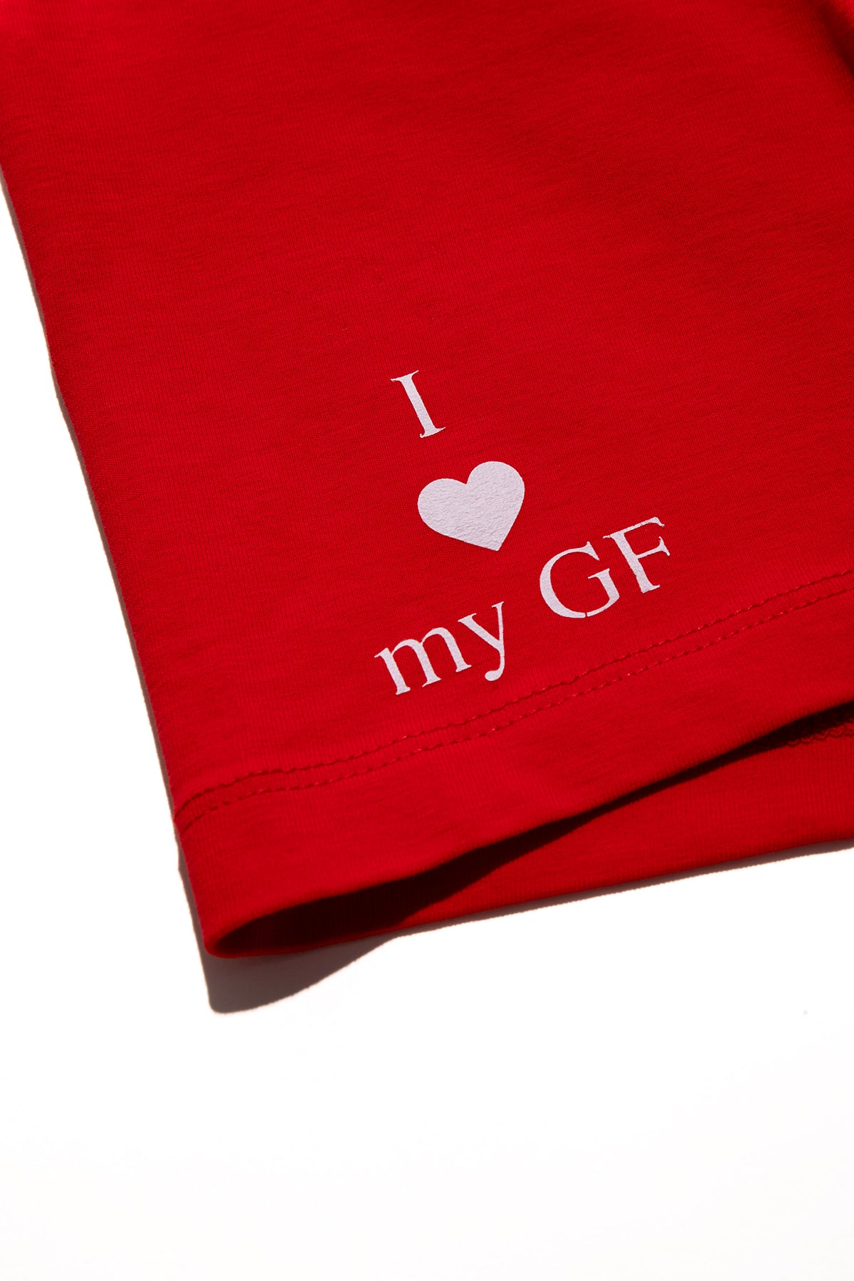 Valentine Collection - Erkek Boxer - I Love My GF/BF