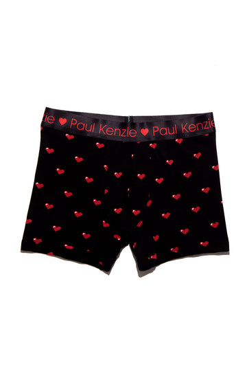 Valentine Collection - Erkek Boxer - Pixel Love